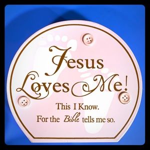 Baby Jesus Loves Me Piggy Bank